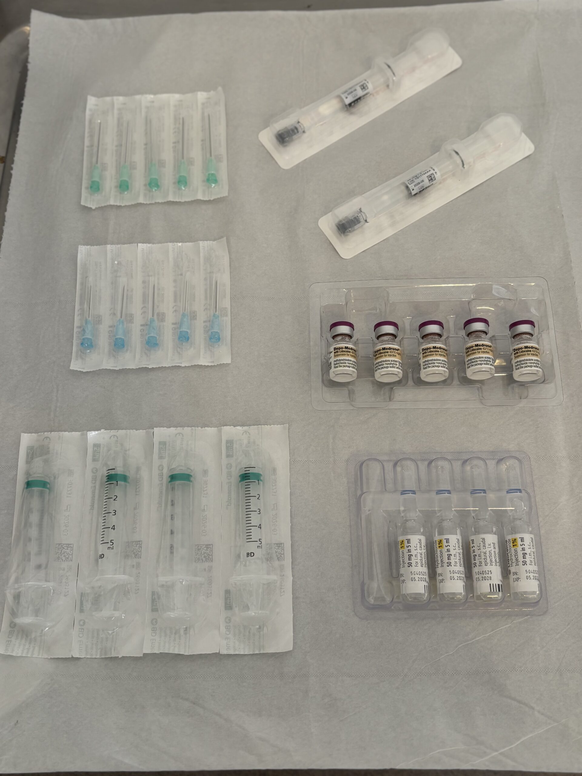 our emergency case